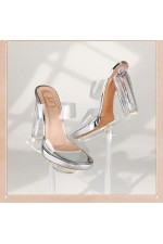 1/3 Delusion Versatile Transparent Thick Heels Shoes Cosplay Props